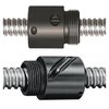 Ewellix Miniature Ball Nut on Sleeve, VH or SH Screw, with Wipers, without Ring, 10mm Screw Diameter NH 10X3R N/S WPR